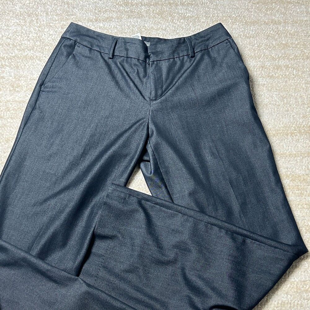 Covington Essentials Pants Womens 10 Gray Dress Slacks Stretch Office Bootcut